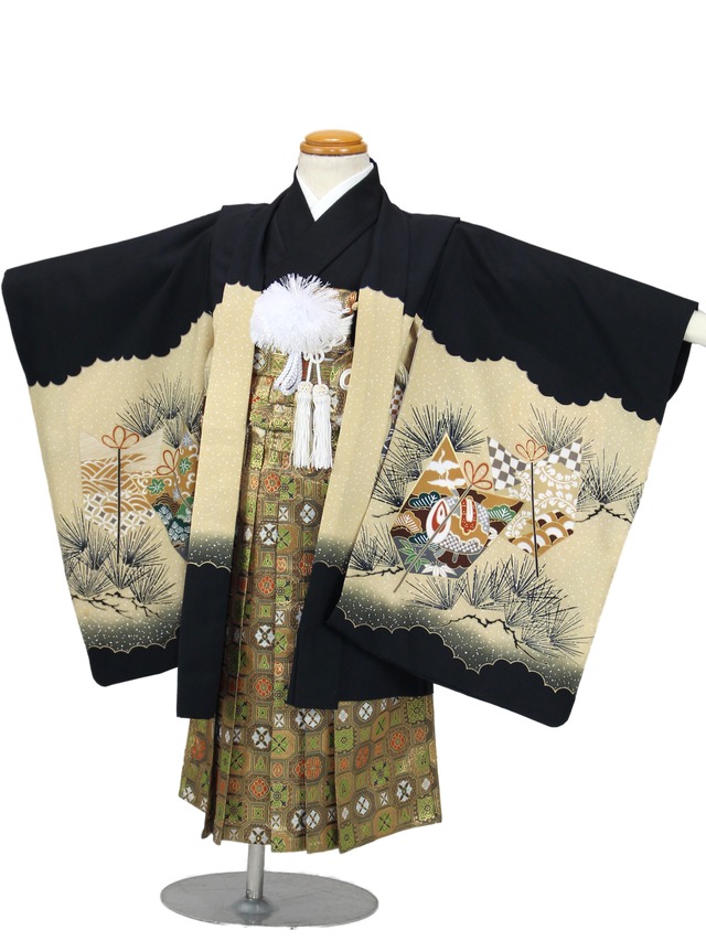 3歳男の子【かんたん着付け】HT0008