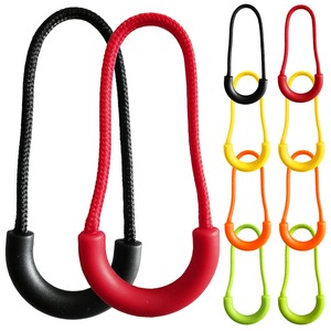 【在庫処分】DY.2ten 10個セット ジッパープル ジッパータブ ファスナー 引き手 交換用ジッパープル 引きやすい 大きめザック バックパック/衣類/テント/寝袋用 取付簡単 実用的ファスナーパーツ ブラック イェロー オレンジ レッド グリーン