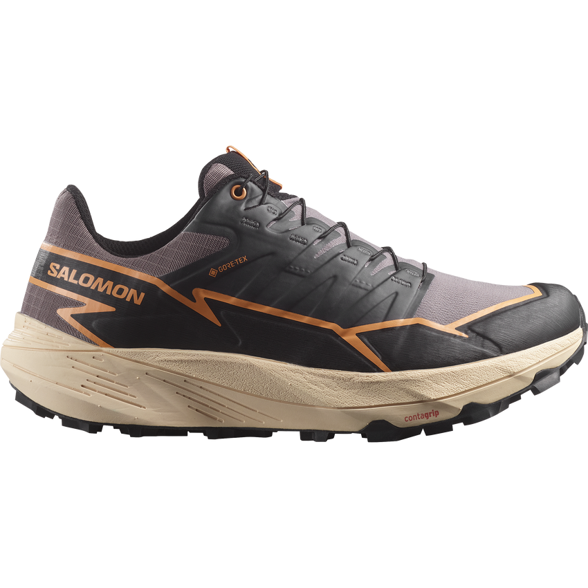 SALOMON サロモン / THUNDERCROSS GORE-TEX W(女性用)#Shark / Black / Papaya