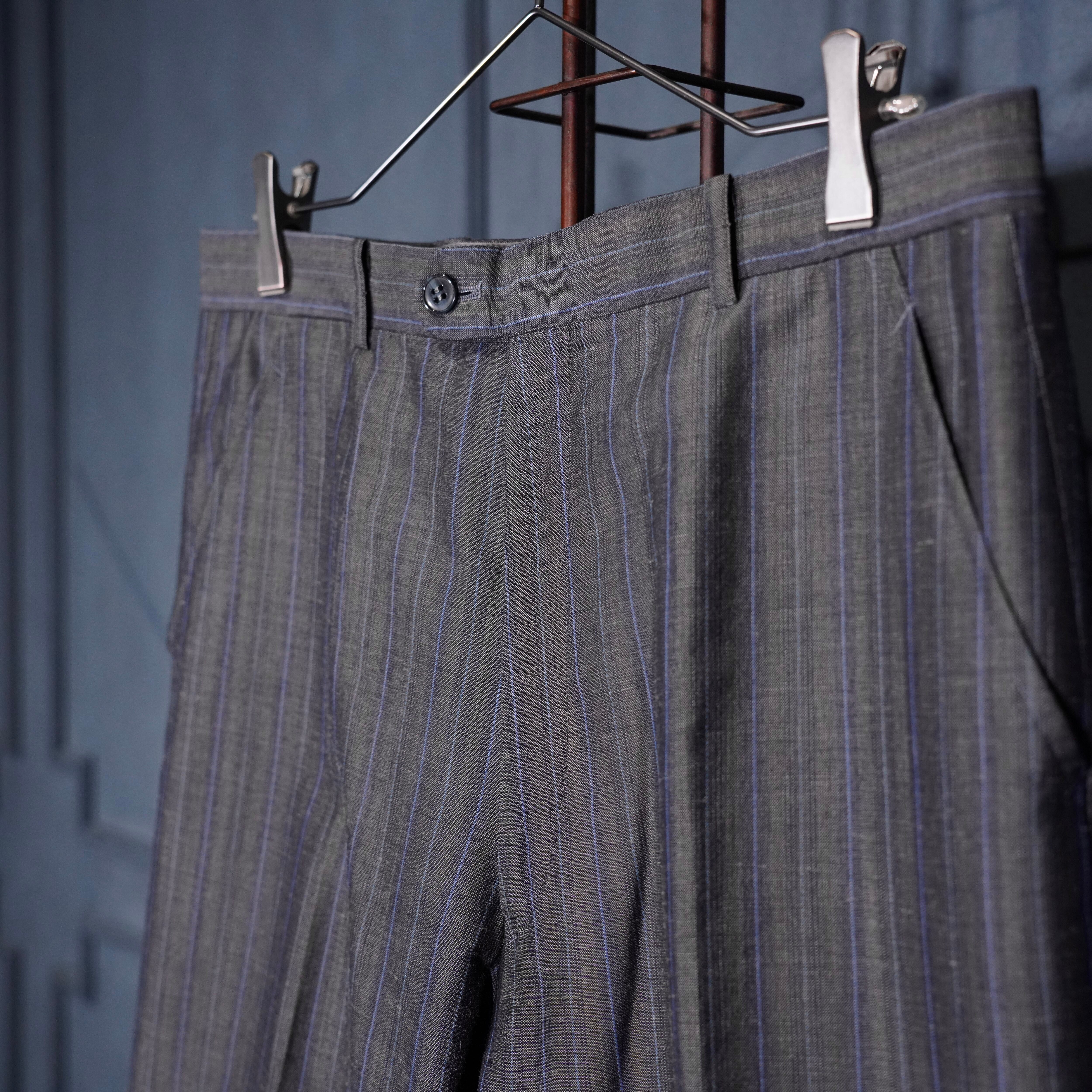 Christian Dior STRIPE PATTERNED DESIGN SET UP SUIT/クリスチャン