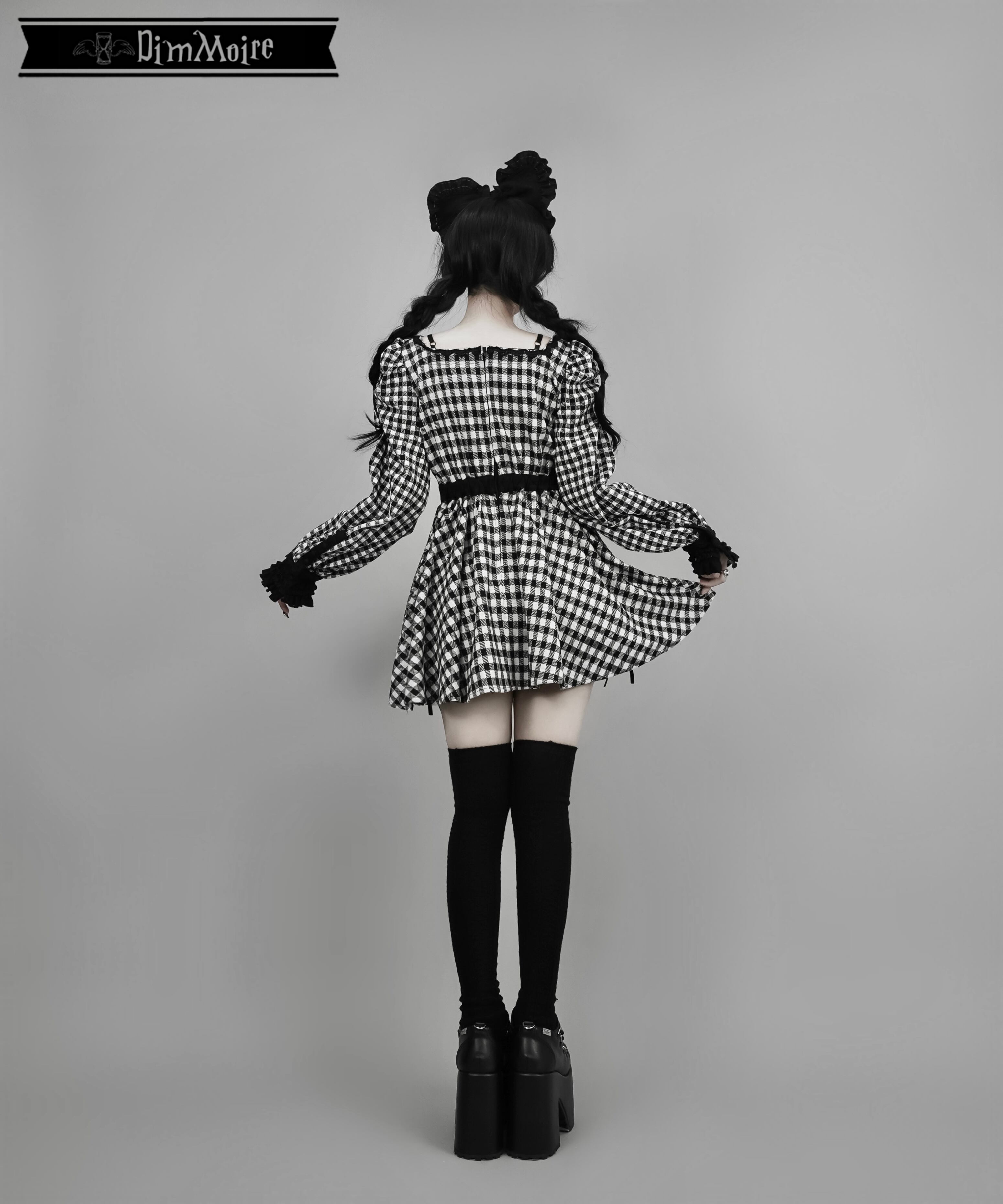 DimMoire Coffin Dollミニワンピース 【Black】