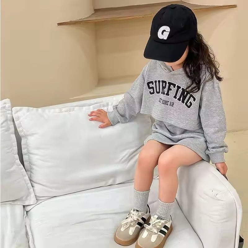 100cm パーカー×タンクトップワンピースset up