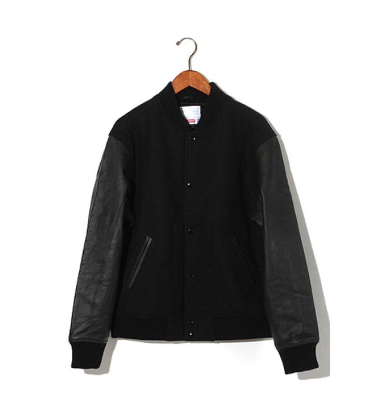 Supreme Motion Logo Varsity Jacket Black