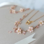 【春限定】咲き零れる小桜 | Cherry Blossom Necklace