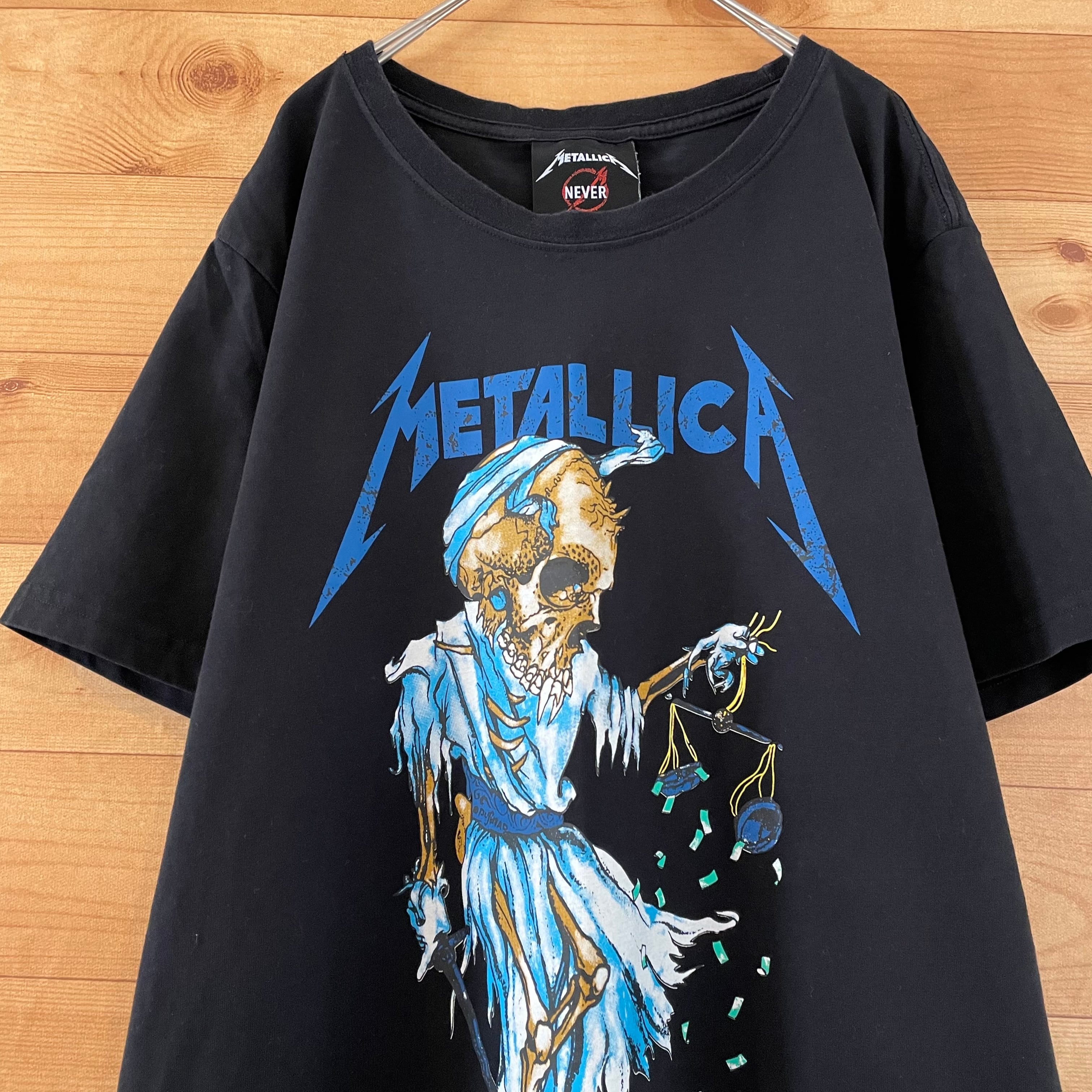 メタリカ　Tシャツ　バンドT ヴィンテージ　80s  両面　pushead