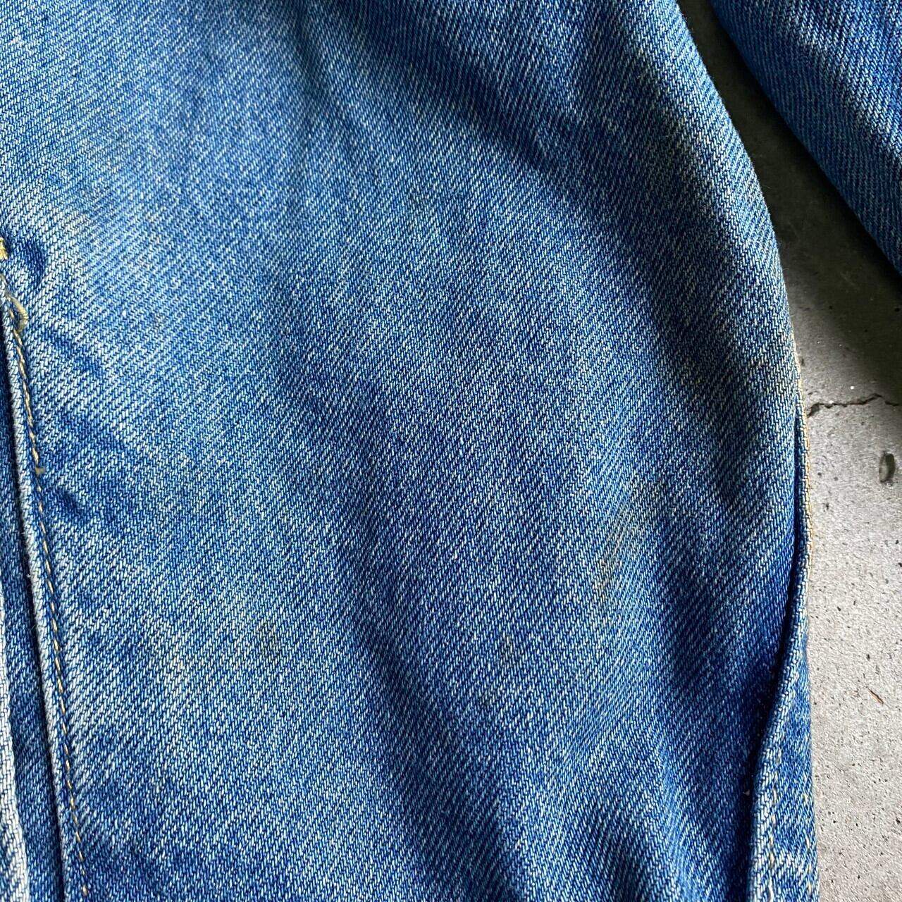 中古 リー Lee Dungarees デニムジャケット ジージャン ブルゾン L コットン 青 ブルー ライトブルー W メンズ 総合福袋