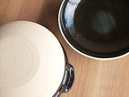 土鍋 10号 直火専用 瑠璃釉 5〜6人用 萬古焼