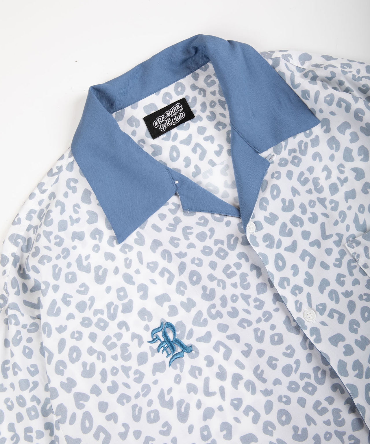 【RCGC】LEOPARD SWITCHING OPEN COLLAR SHIRTS［RGS002］