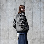 YASHIKI / GANKO別注 Shinsetsu Drivers Knit レディース着用コーディネート