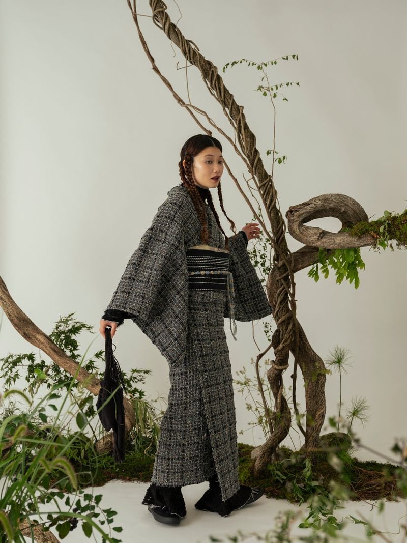 八寸名古屋帯 / 星空 / black | KIMONO ARCH