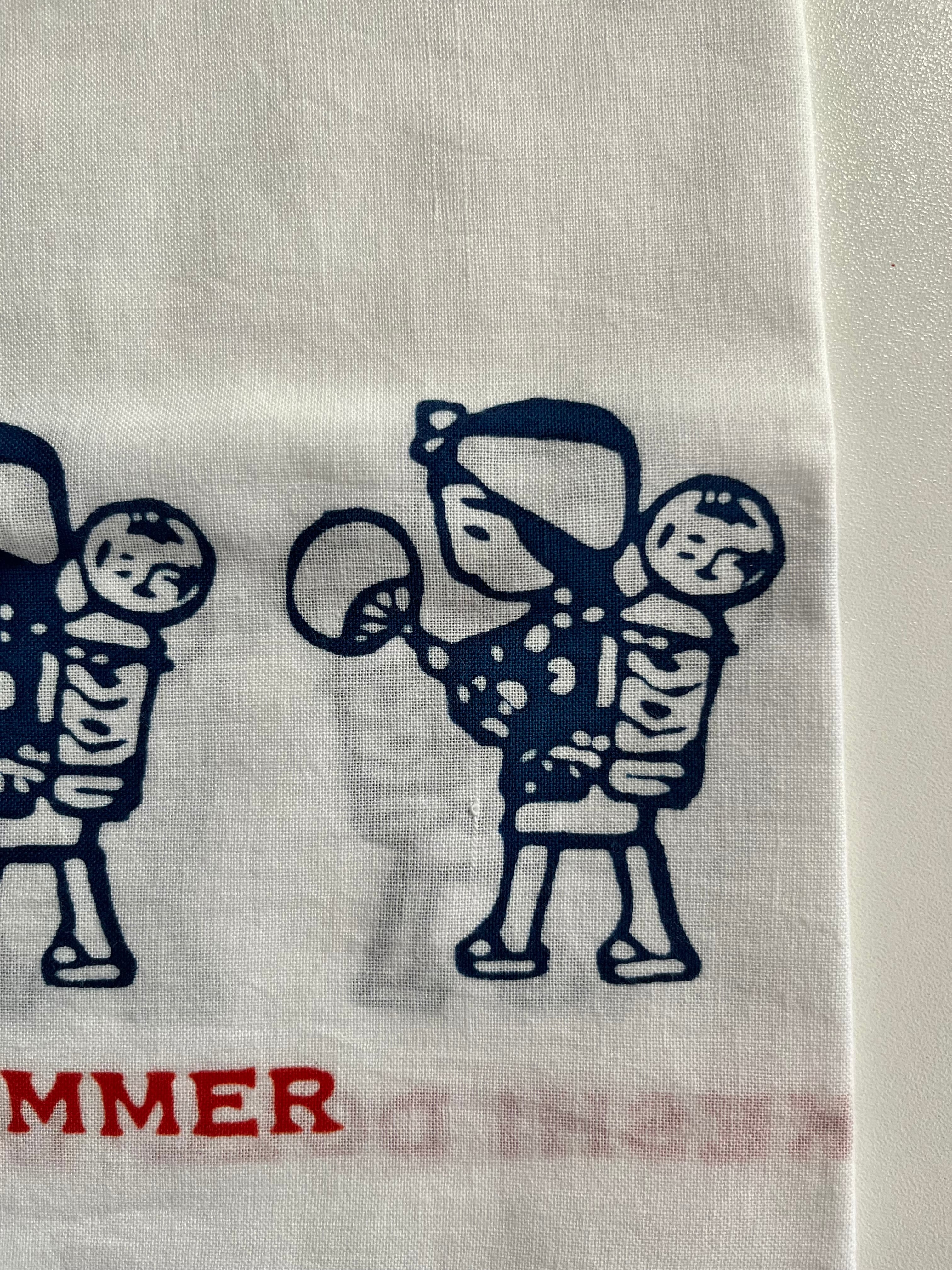 谷内六郎　こけし手ぬぐい（夏）