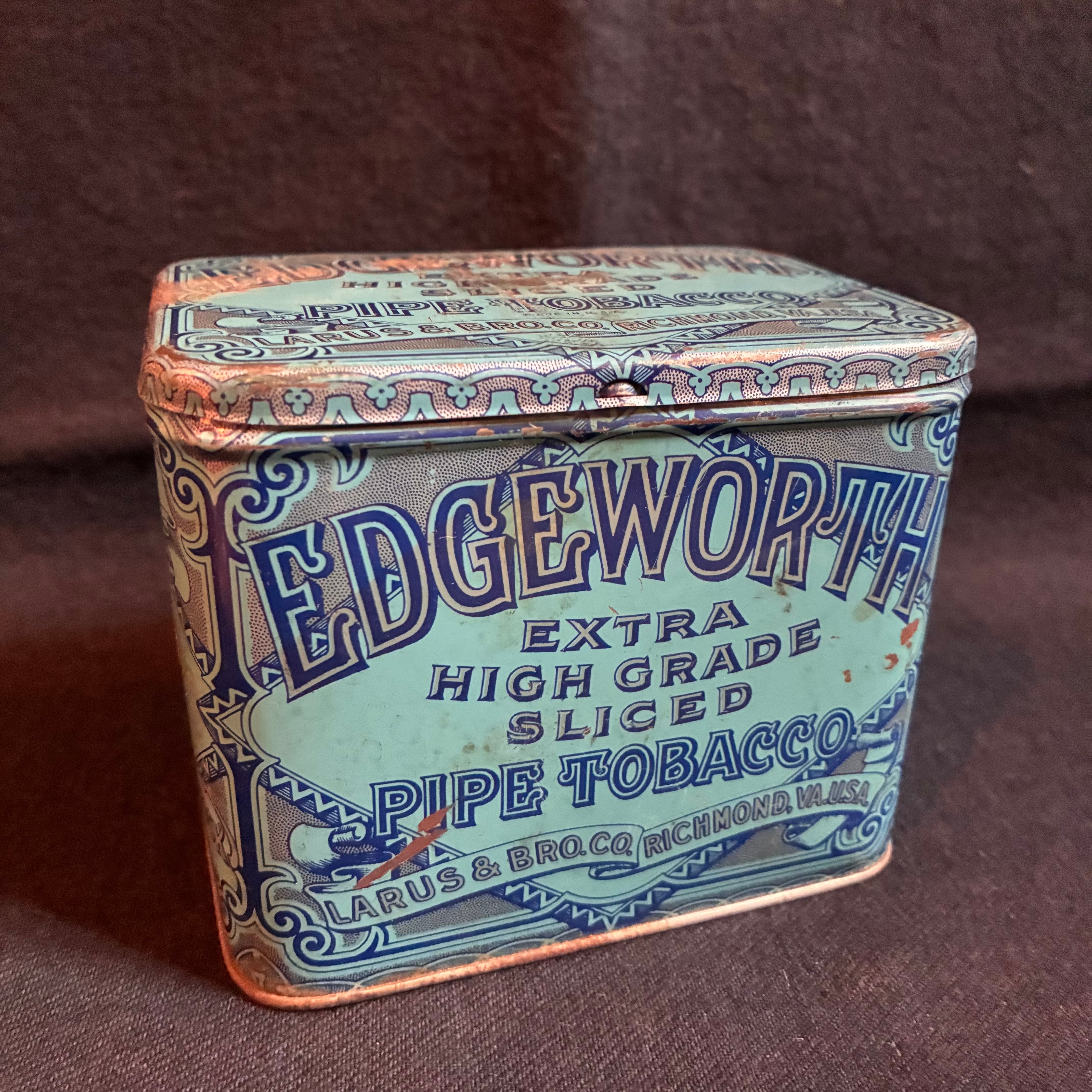 1920〜40's EDGEWORTH タバコ缶 T-743 | CANDY STORE ROCK