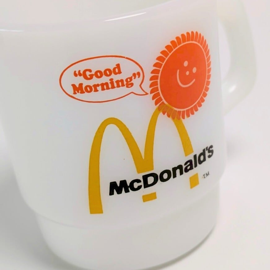 レア！　1970年代　マクドナルド　アンクル・オ・グリマス　コップ　アメトイ レア！ 1970年代 マクドナルド アンクル・オ・グリマス コップ