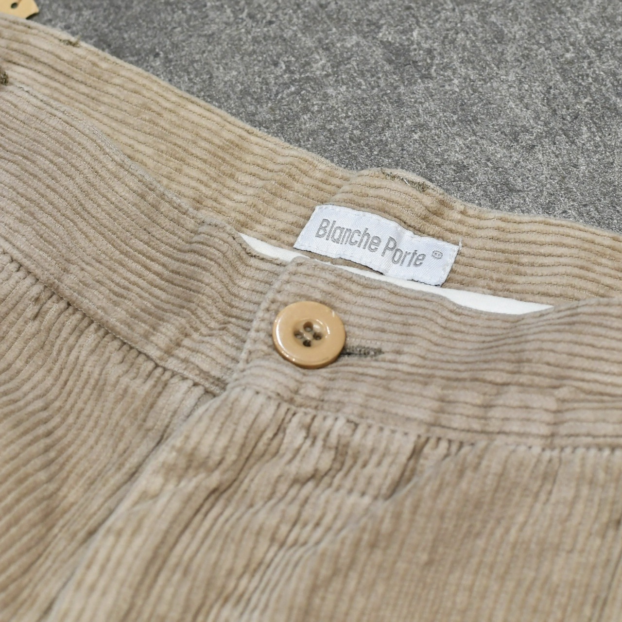 corduroy pants beige