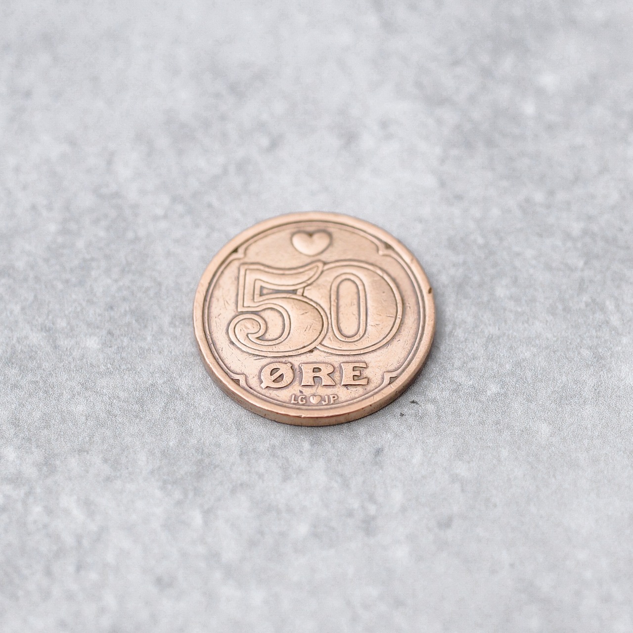 デンマーク 50オーレ コインリング｜DENMARK 50ØRE COINRING