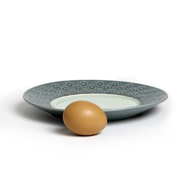 Jens H. Quistgaard イェンス・クィストゴー Plum / Azur  プラム / アズール 210mm皿 - 3 北欧ヴィンテージ