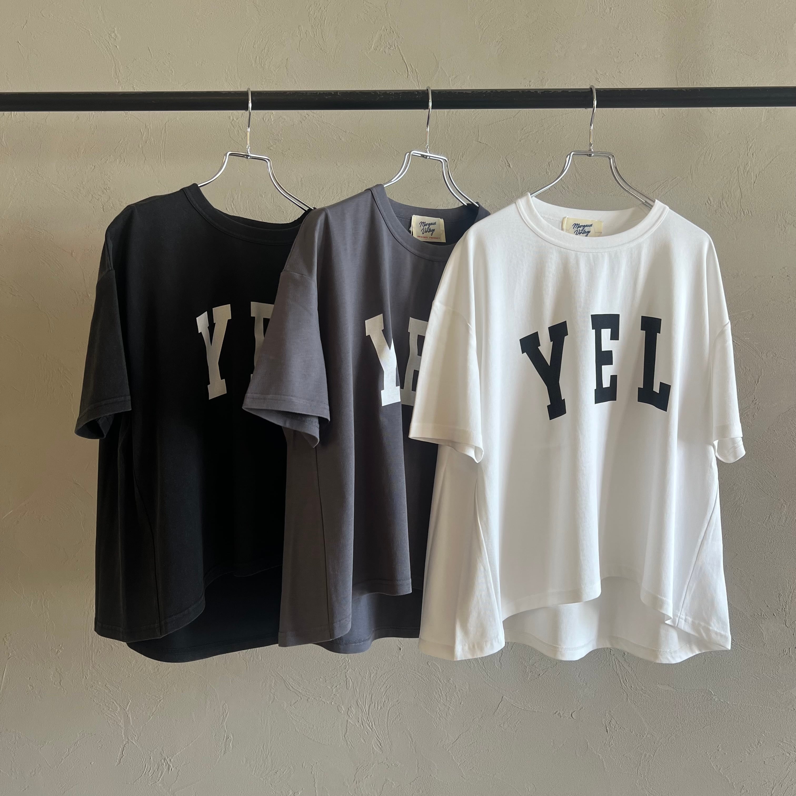 MARGAUX VINTAGE 】YEL Tシャツ（パウダー加工） | valance 福井