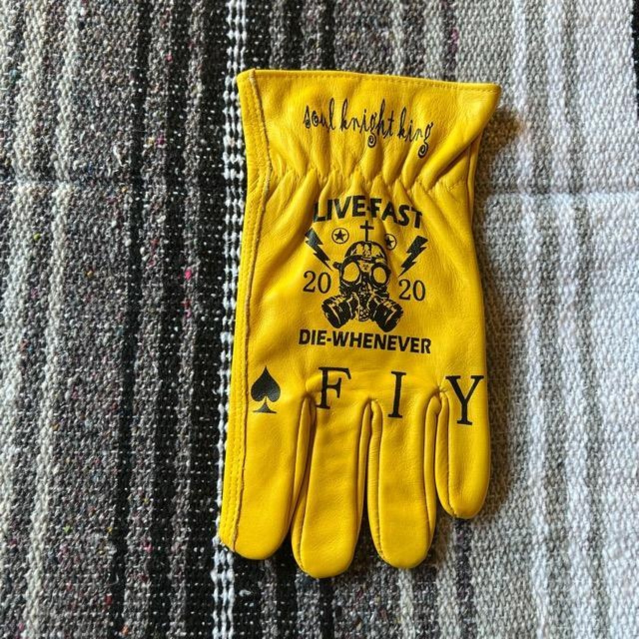 TOPANGA Accessory　punk motorcycle leather globe　asymmetry　滑り止め　自転車　ハンドル　手袋　レザーグローブ　アシンメトリー