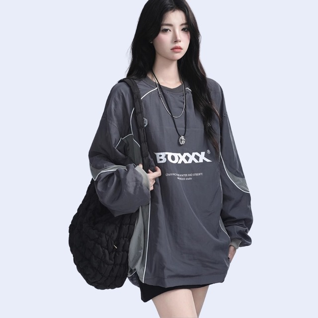 アメカジ 半袖 Tシャツ 反射ロゴ プリント スポーティ 春夏服｜天使と悪魔