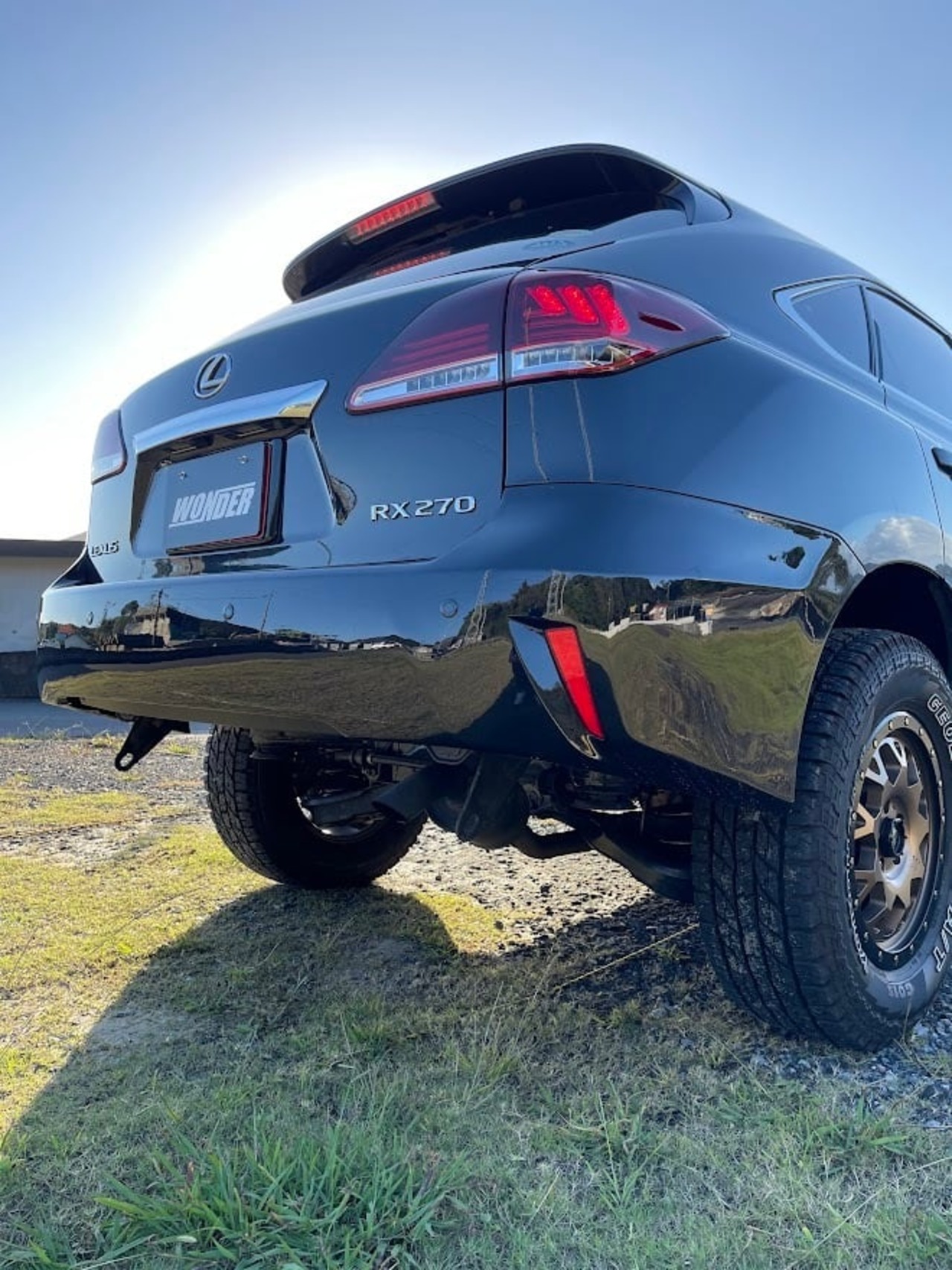 レクサス　ＲＸ　１０用　ショートリアバンパー　オフロード仕様に