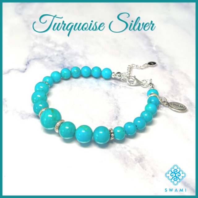 SWAMI スワミ ブレスレット ターコイズ シルバー