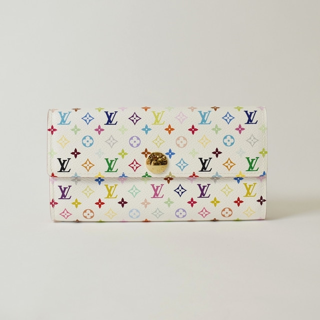 LOUIS VUITTON ルイヴィトン モノグラム ポルトフォイユ サラ マルチカラー M93532 ブロン LOUIS VUITTON ルイヴィトン モノグラム ポルトフォイユ サラ マルチカラー M93532 ブロン