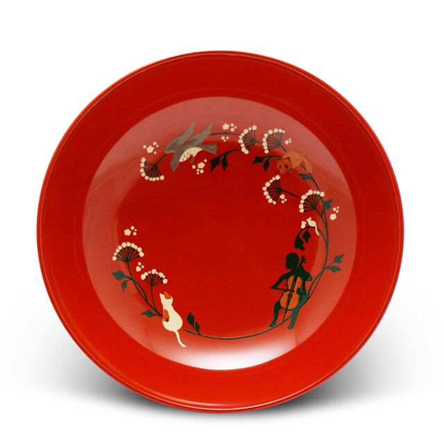 手塩皿 命のアンサンブル 作品1(40)皿立て付