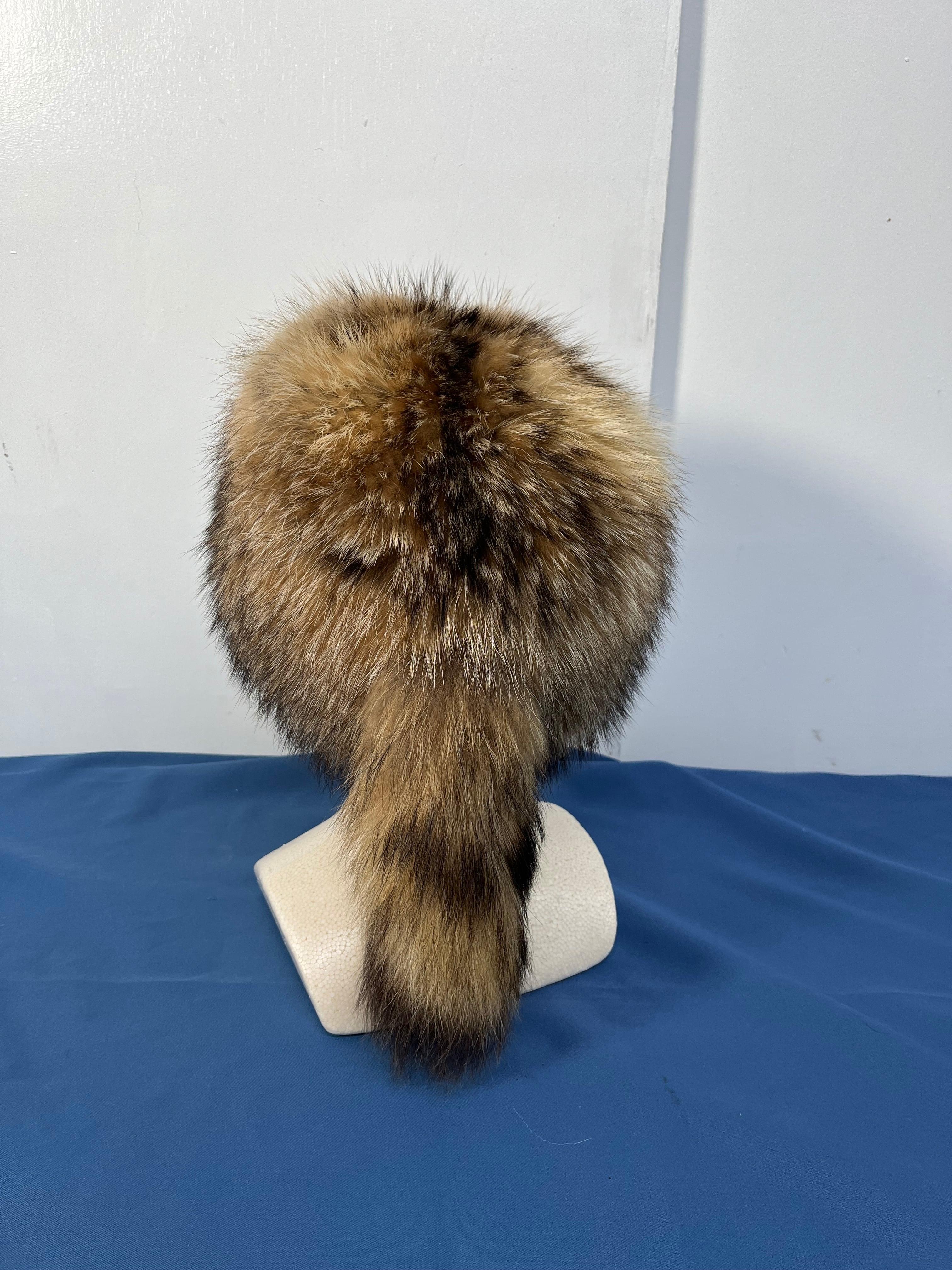 毛皮　狸　帽子 たぬき 毛皮 狸 帽子 たぬき - メルカリ