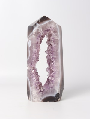 BIG SIZE! GEODE AGATE TOWER