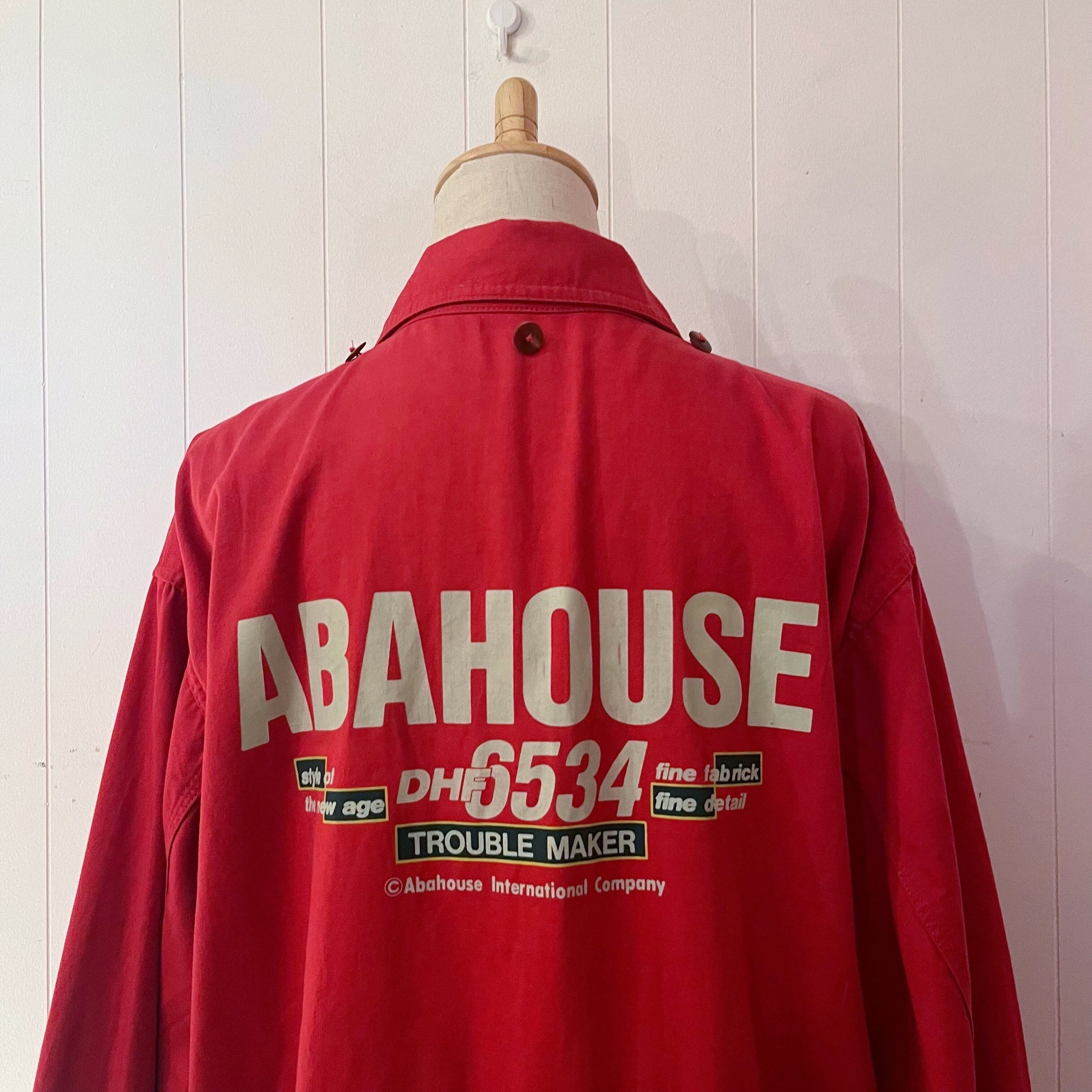 ABAHOUSE / red logo coat
