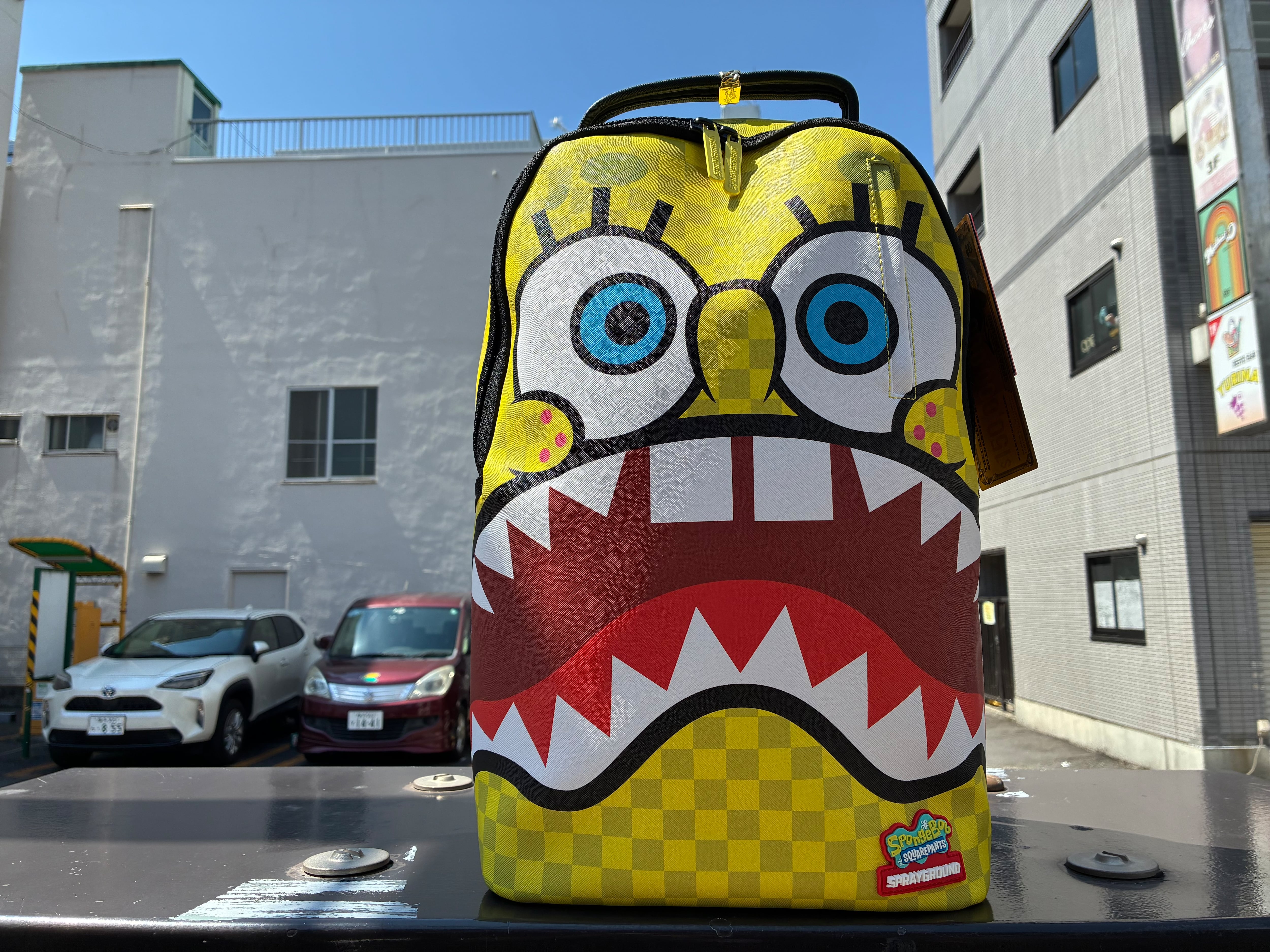 SPRAYGROUND Spongebob Checkerbob Backpack | FANTASTIC