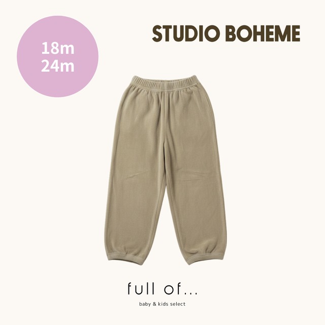 studio boheme paris /  PANTS PORGY  (LEMON PEPPER ) 26AW19