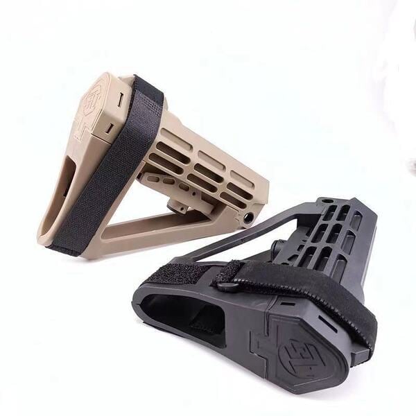 SBA4 タイプ ストック レプリカ BK サバゲー ライフル モデルガン DE | Broptical SBA4 タイプ ストック レプリカ BK サバゲー