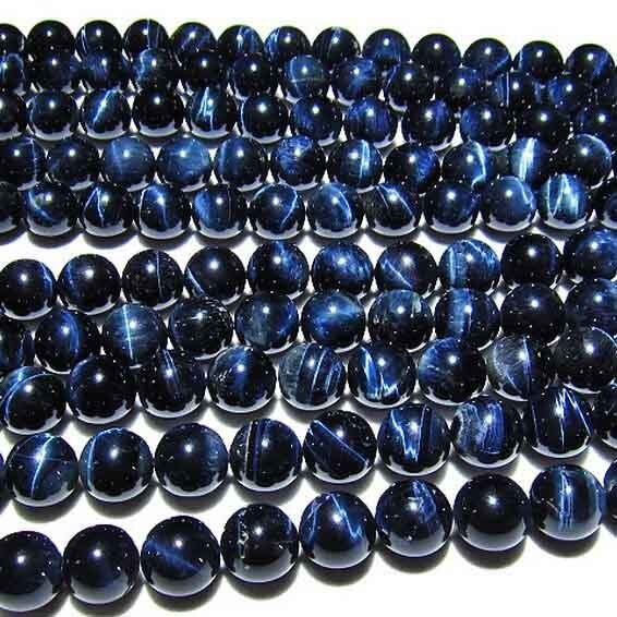 シルバータイガーアイ 一連 18mm [M便 1/5] 714-18