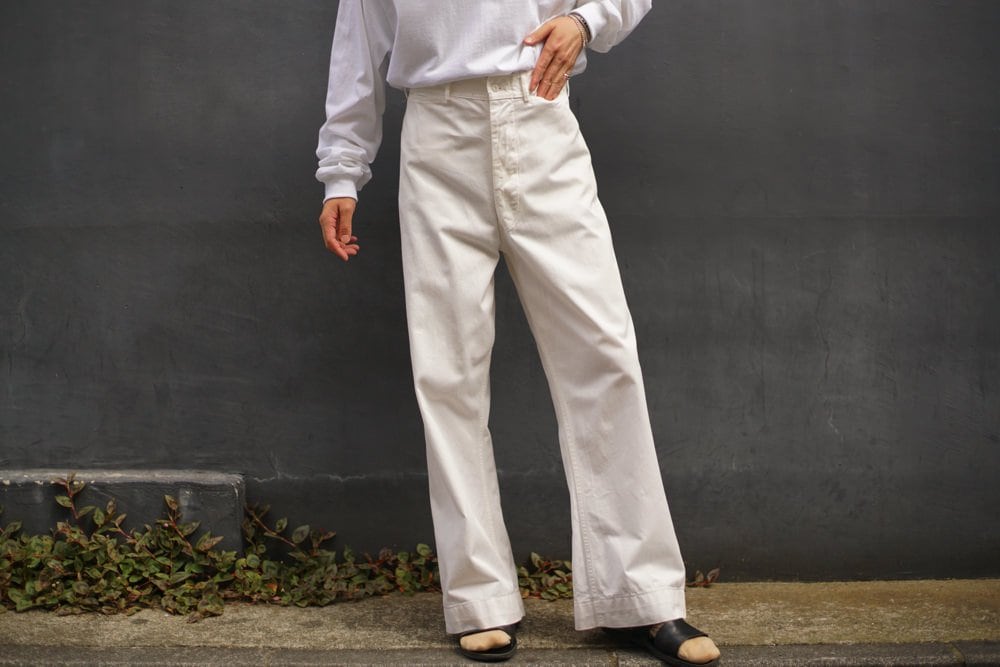 US.NAVY] Vintage Sailor Pants Roll Pants [1950s-] Vintage Sailor