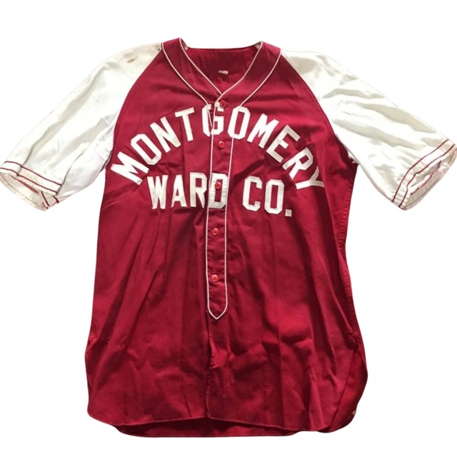 Vintage/ 1940 BaseBallシャツ NSC OAKLAND/ビンテージ.アメリカ購入  