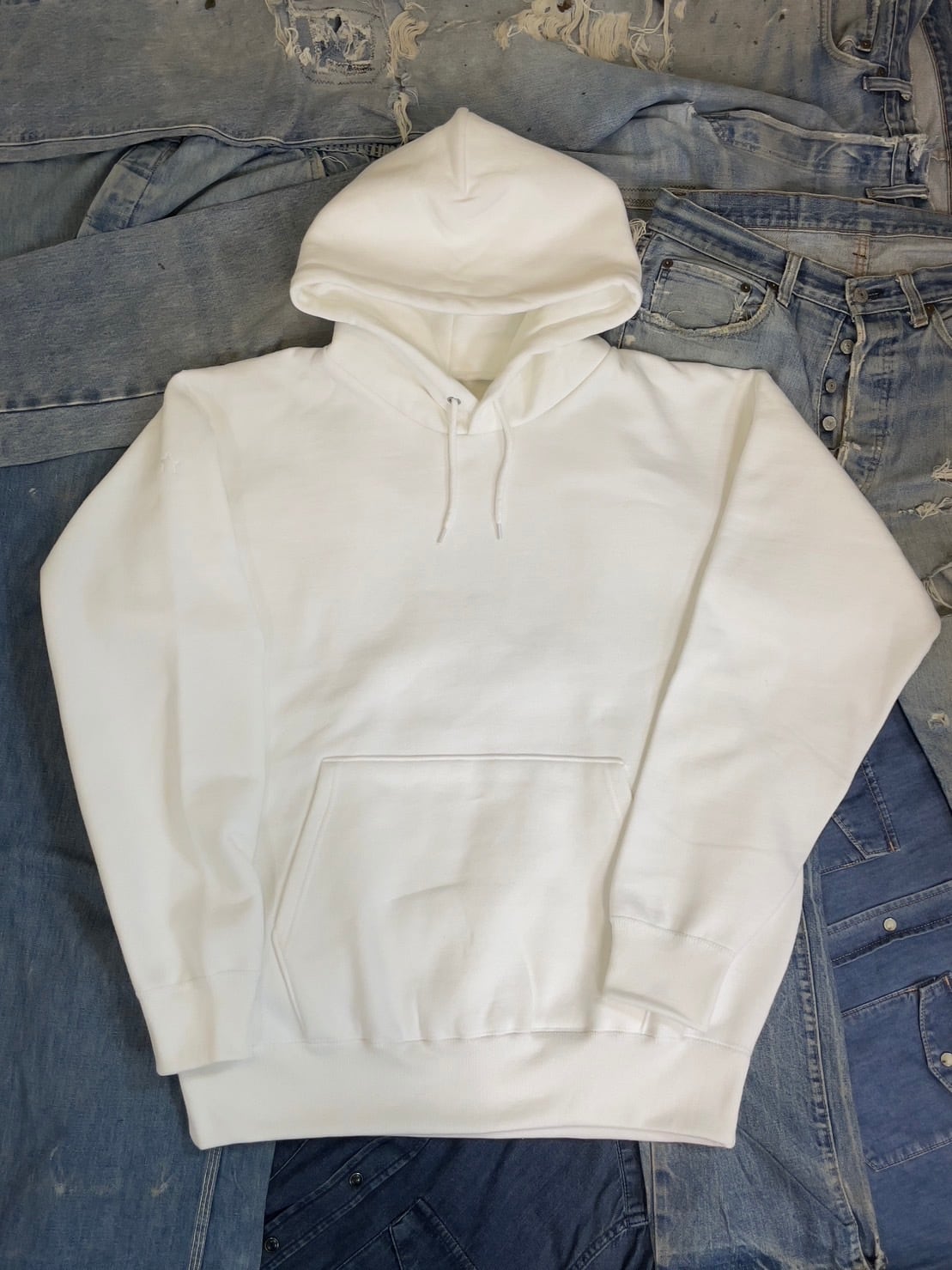 TYPE-2” STAR EMBROIDERY HOODED SWEATSHIRT | BLACKFRUIT