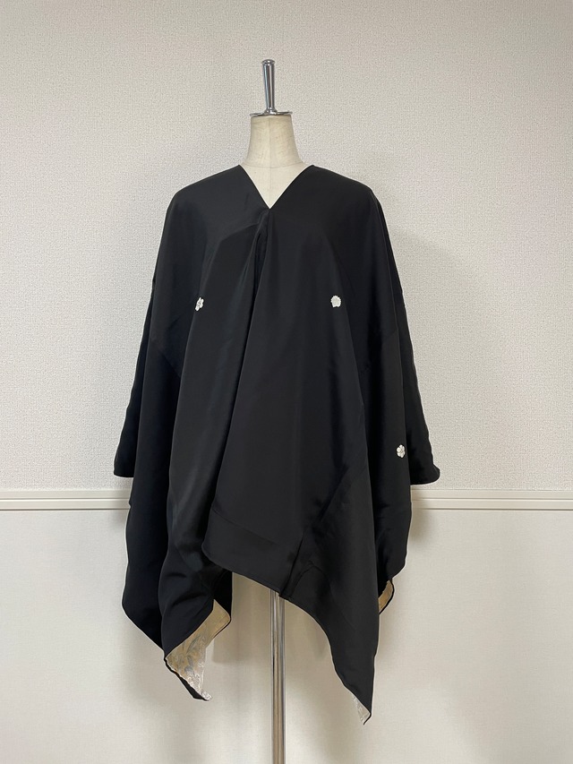 Black poncho 217