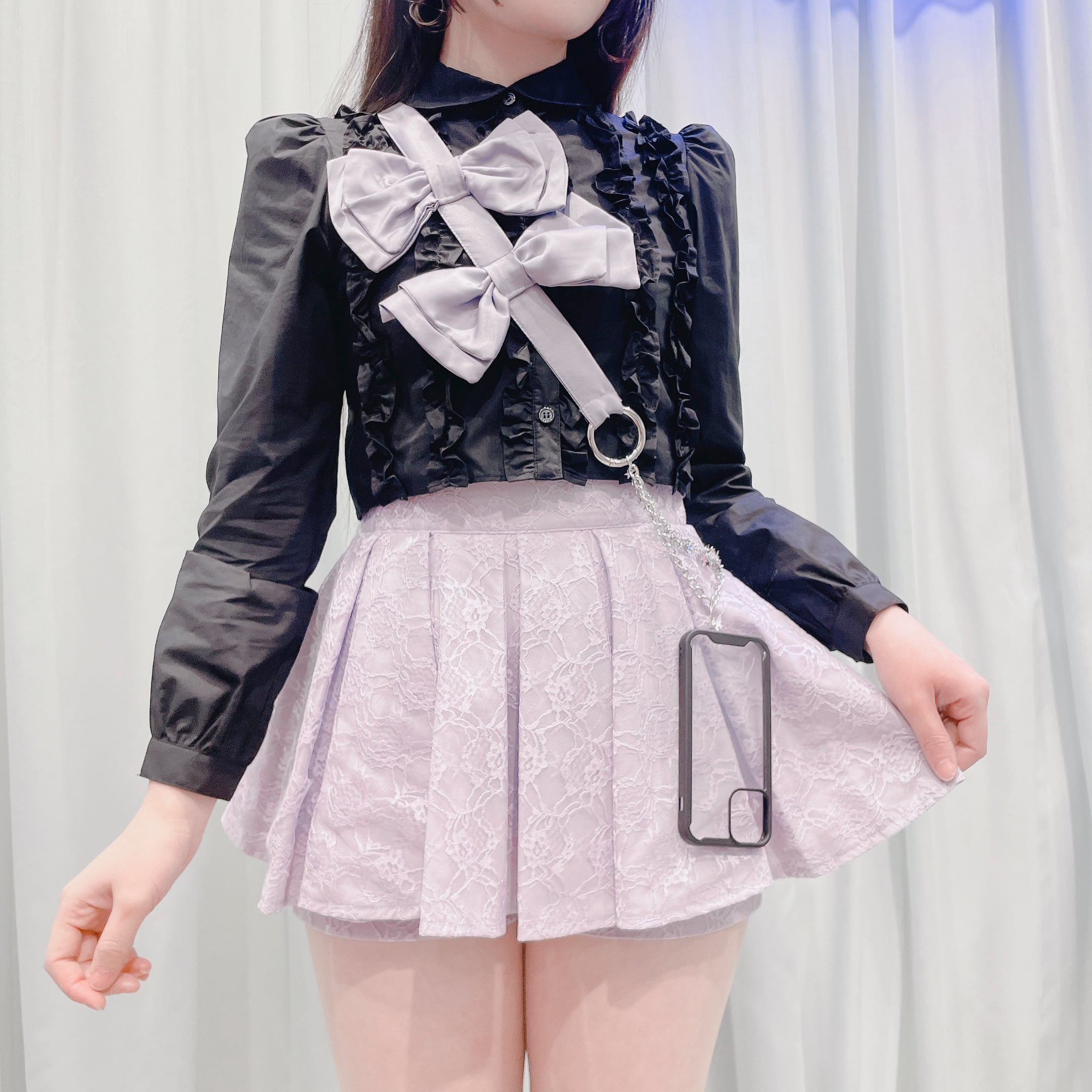 pain】レーシィフレアショートパンツ | lilLilly official webstore