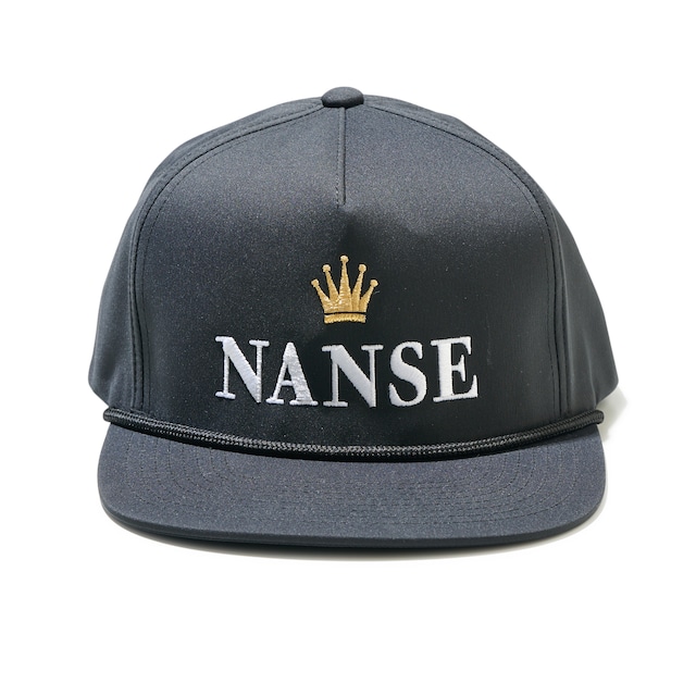 NANSE キャップ - BLACK