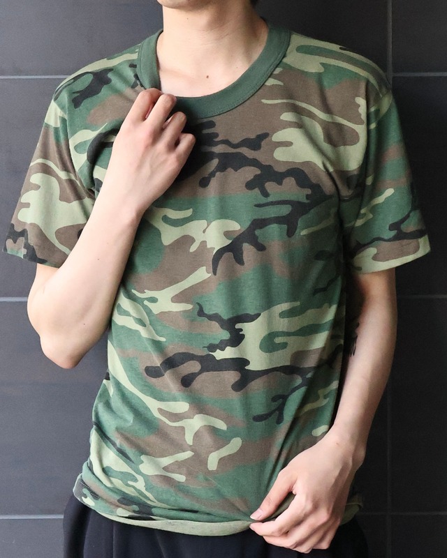 camouflage design t-shirt
