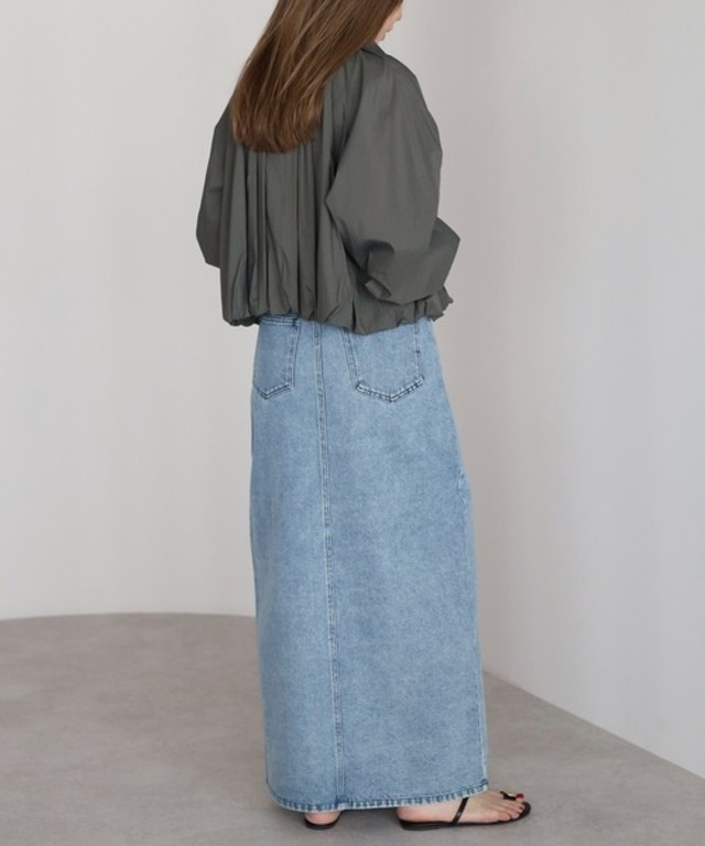 【撥水・UVカット】シアーボリュームスリーブブルゾン