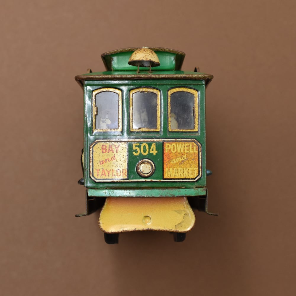 ブリキのおもちゃ サンフランシスコ ケーブルカー【商品番号:TTY-003