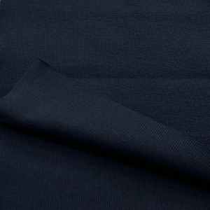 ★NY422◆2m◆綿ポリウレタンスパンテレコニット生地◆ネイビー