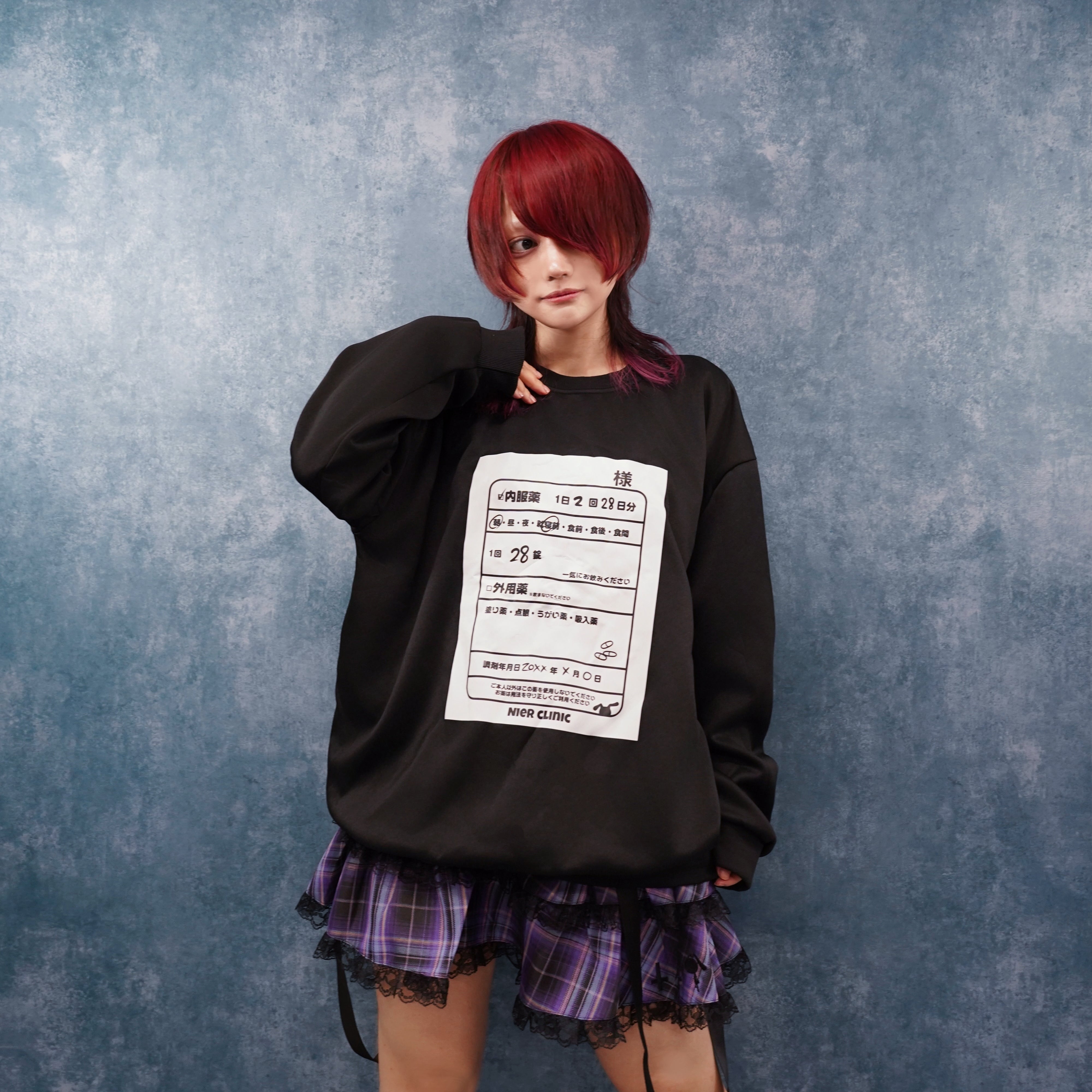 ゾロ目の日ばら撒きプレゼント》NIER処方箋BIG BLACK PULLOVER | NIER