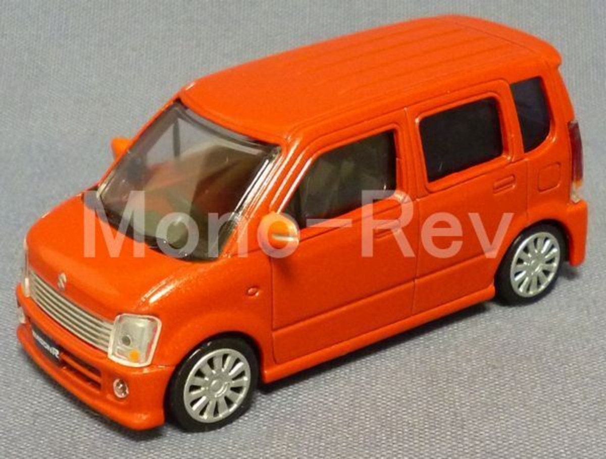 1/43 スズキ ワゴンR FT-S リミテッド 赤 MH22S 2008年記念品ばらし品 