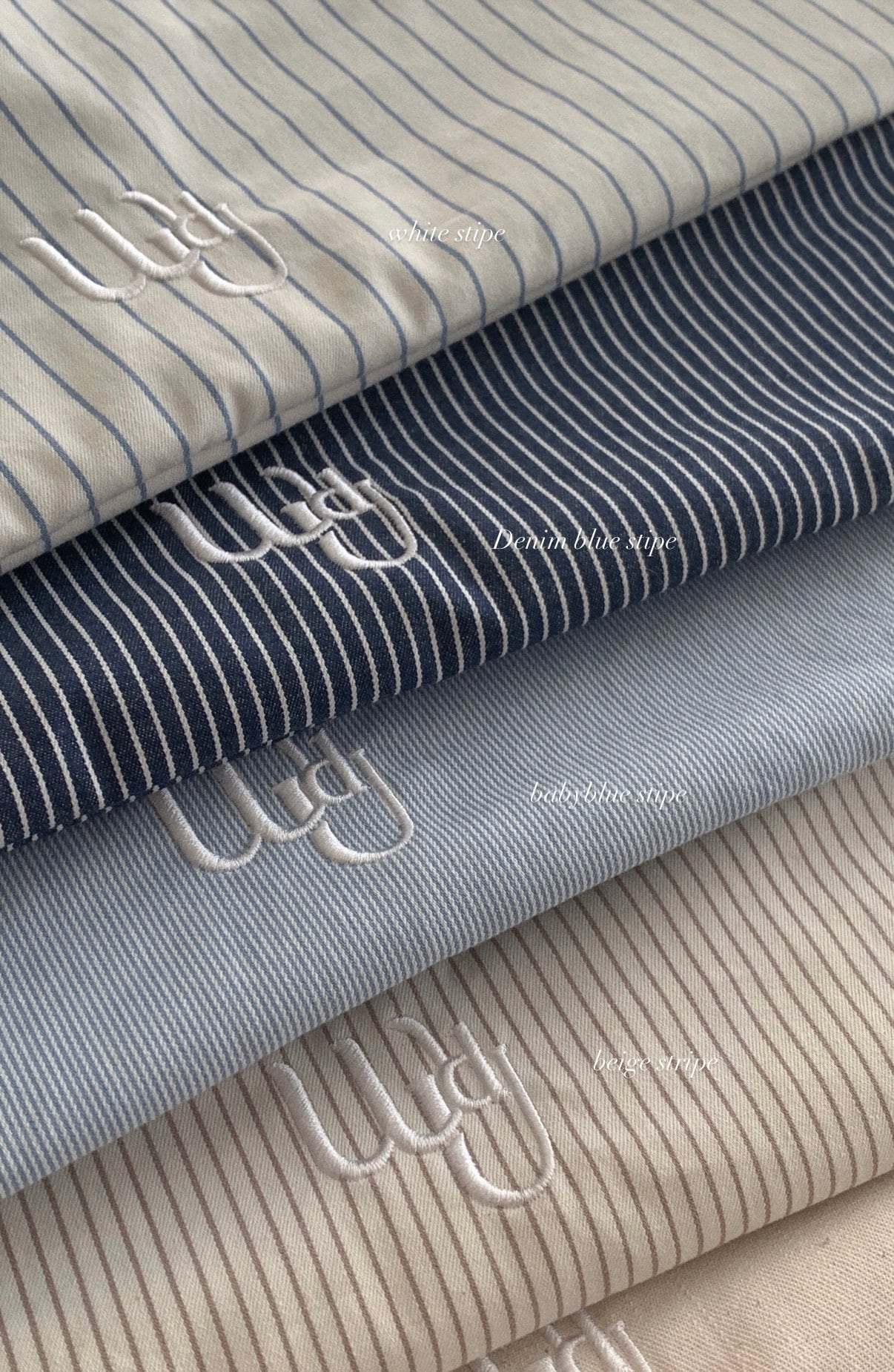 ▶︎即納《would U》tidy bag (stripe color) | baby apparel Bitty