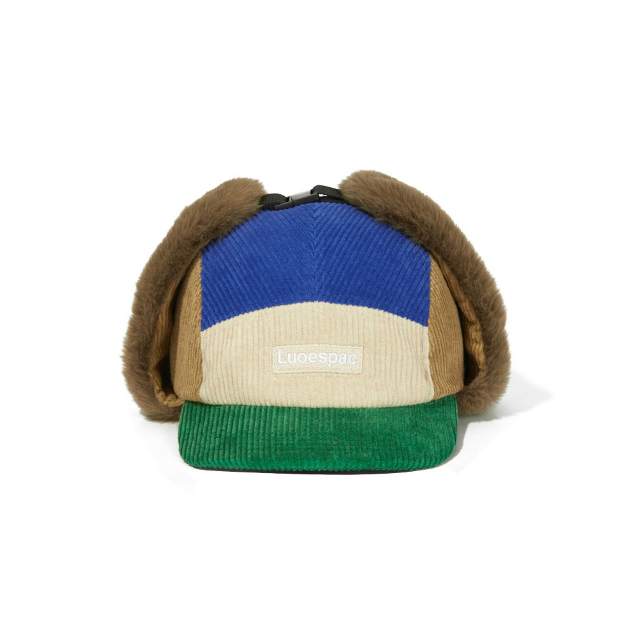 2色コーデュロイ防風イヤー キャップ  G193