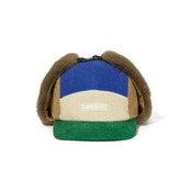 2色コーデュロイ防風イヤー キャップ  G193