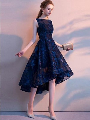 送料無料 未使用 発表会 イベント パーティ デート 9号 M フィッシュテ－ル ミディアム ドレス [OPN4196]